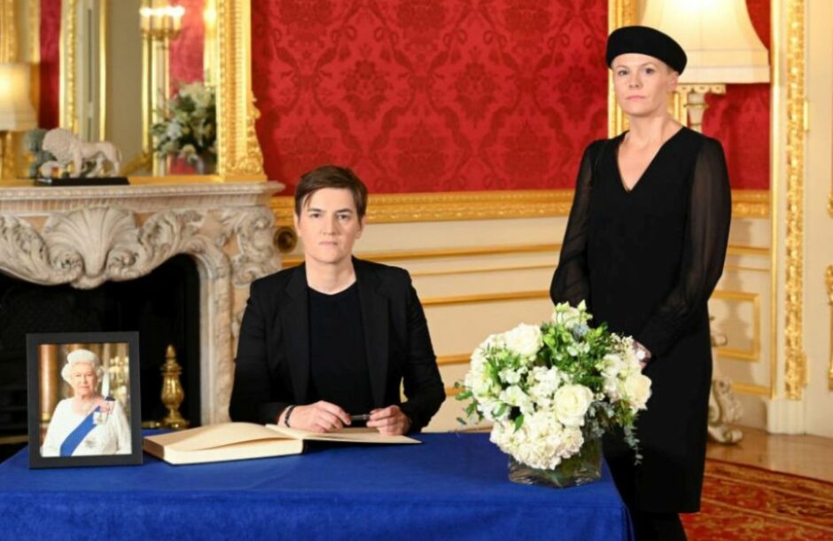 Ana Brnabić i Milica Đurđić
