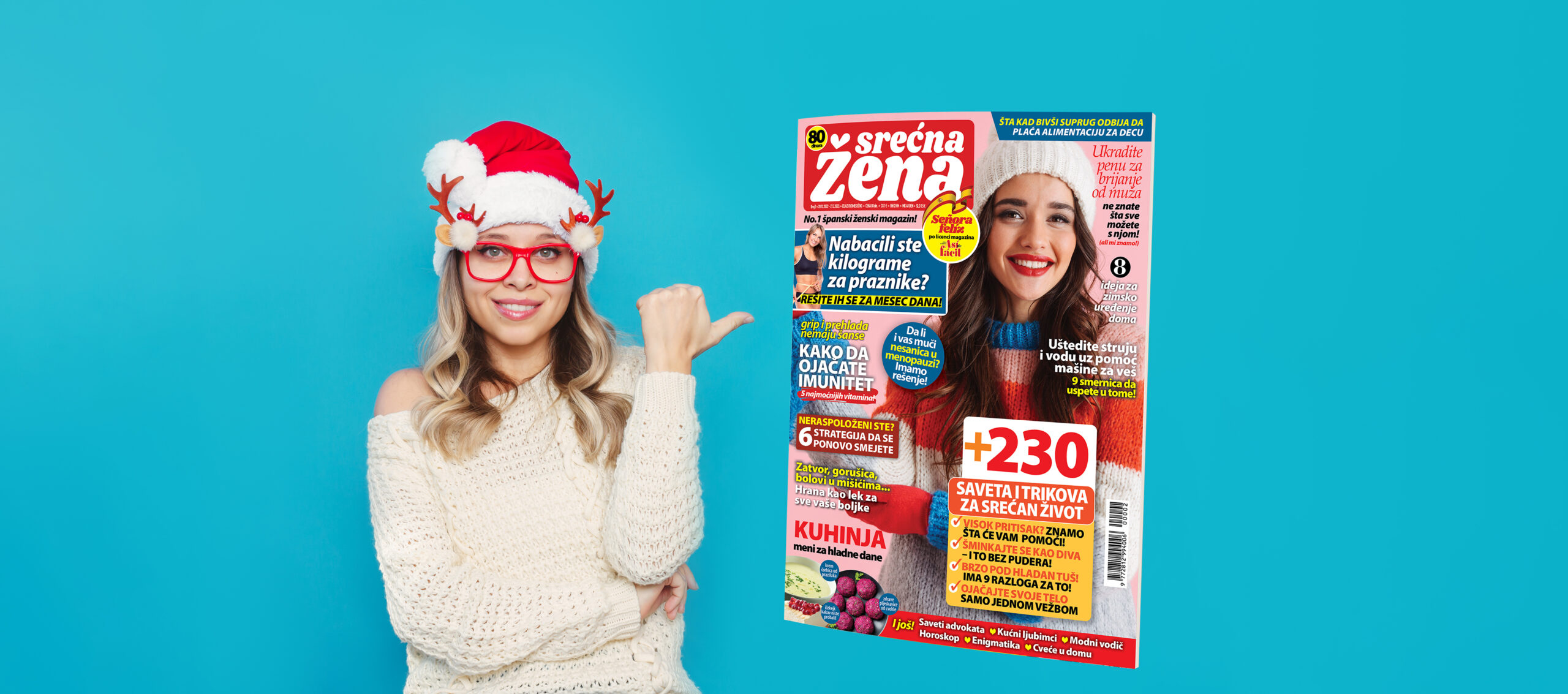 srećna žena