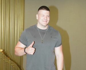 Sloba Radanović sa sinom