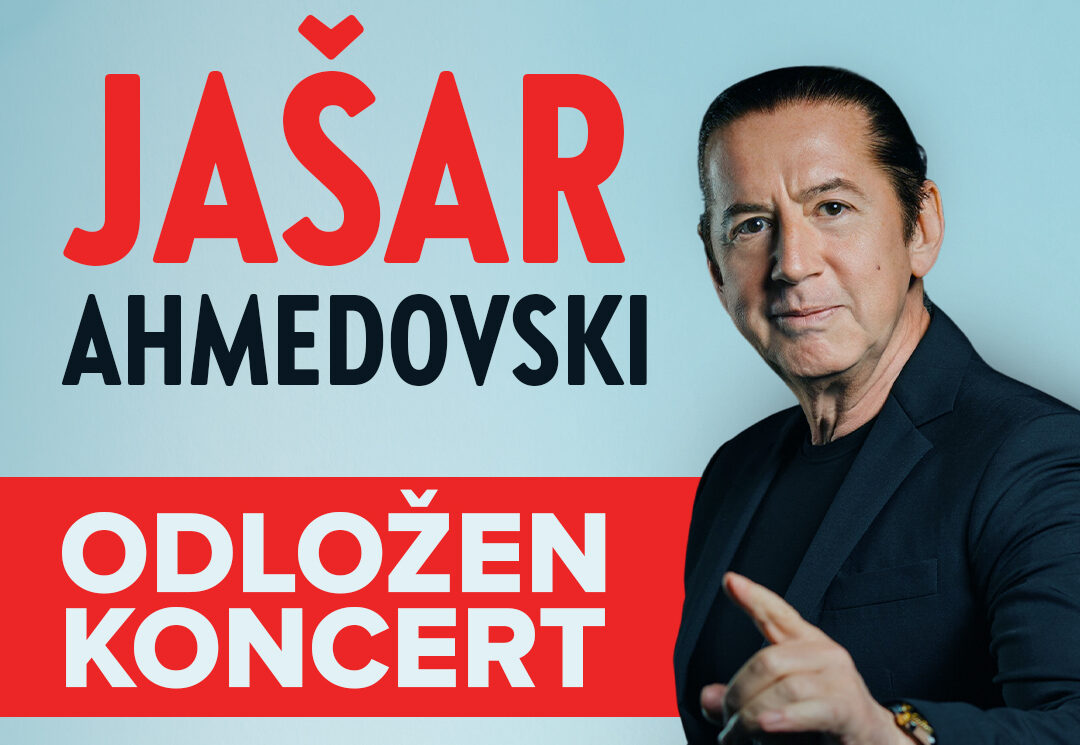 Koncert Jašara Ahmedovskog otkazan