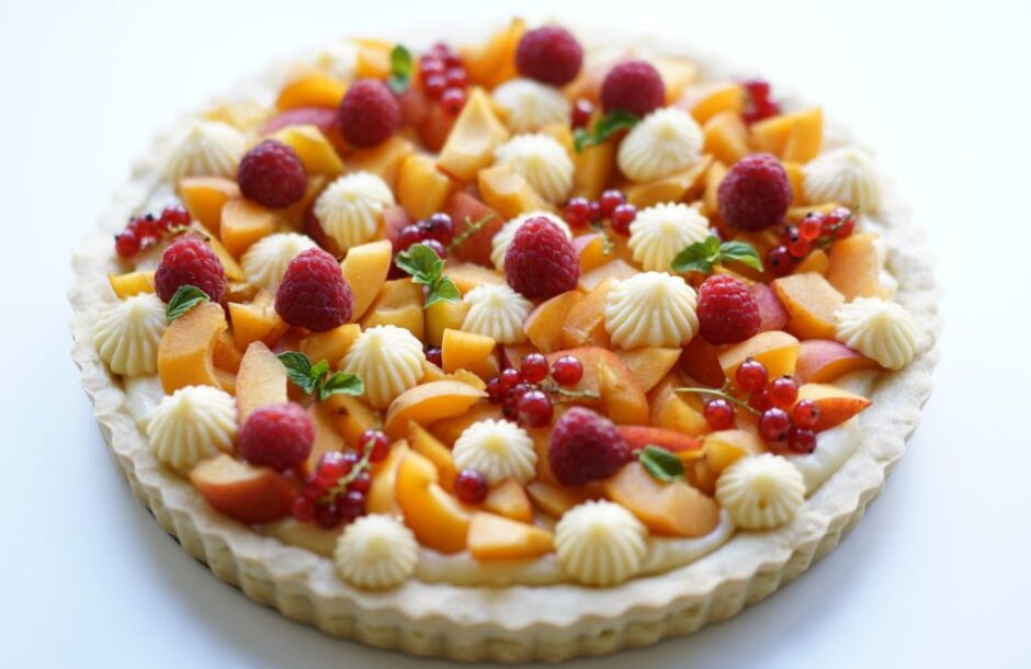 letnji tart sa vocem recept bojana stefanovic