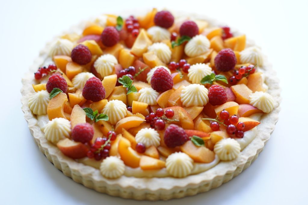 letnji tart sa vocem recept bojana stefanovic